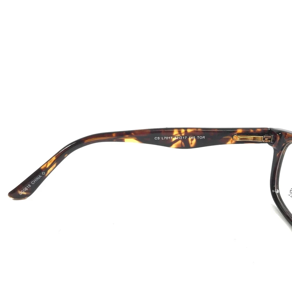 Lantis Optical Eyeglasses Frames L7017 TOR Tortoise Square Full Rim 52-17-145
